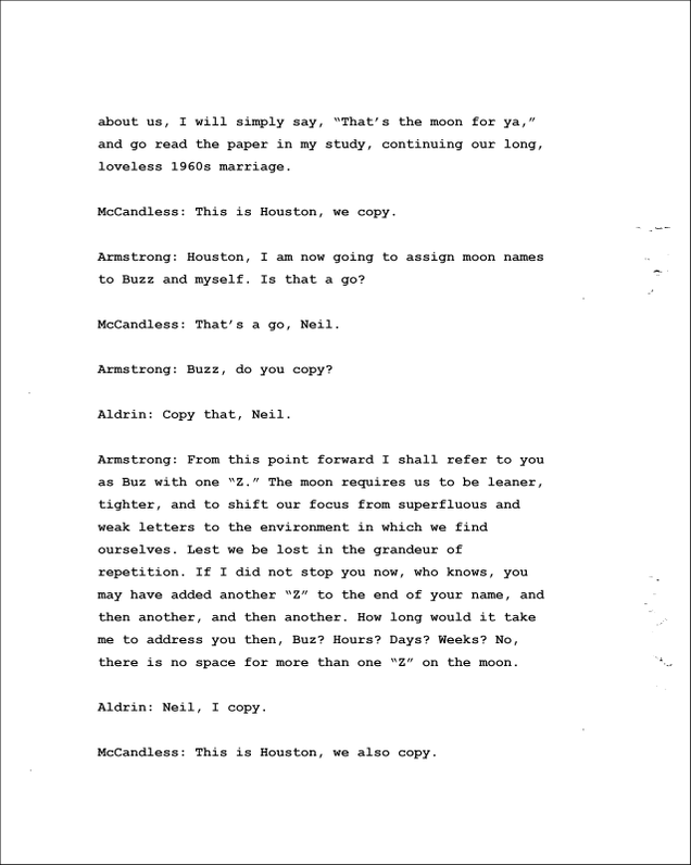 Illustration for article titled One Giant Leap: NASA Just Released The Full Transcript Of Neil Armstrong’s Moon Walk And It Will Blow Your Mind